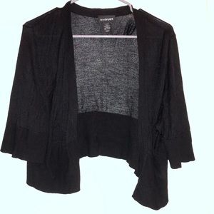 Black Cropped Sweater